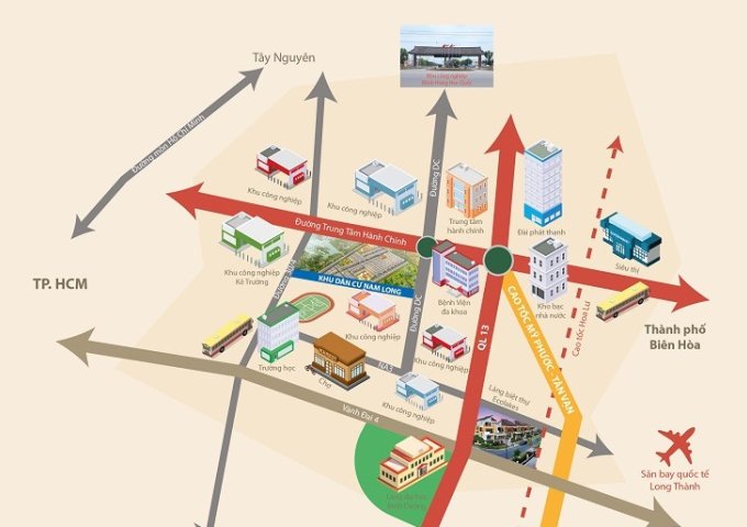 Mở bán đất nền dự án Nam Long TAT, tại xã Lai Hưng, huyện Bàu Bàng, tỉnh Bình Dương 🍀 
🚩 Chủ đầu tư: Đại lộc Phát