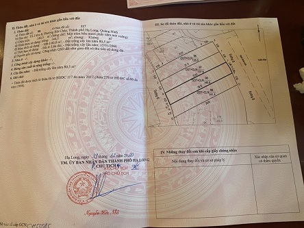 BÁN ĐẤT tại Tổ 2, Khu 8, Phường Bãi Cháy, TP Hạ Long, Quảng Ninh.