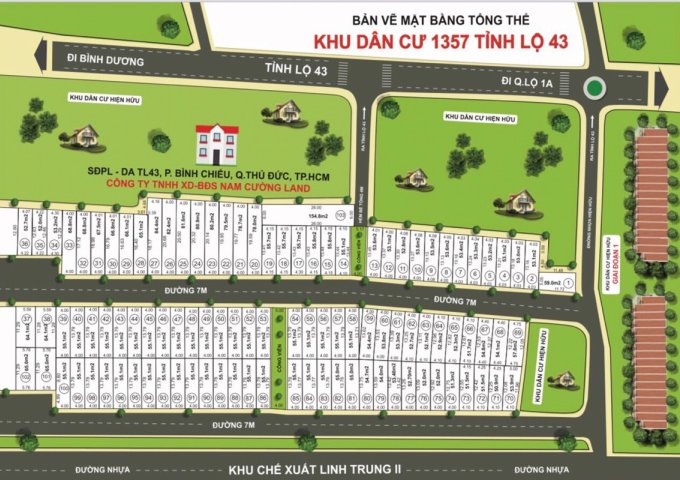 Bán Gấp 2 Lô Đất Liền Kề Hẻm 1357 Đường Tỉnh Lộ 43 Bình Chiểu Thành Phố Thủ Đức