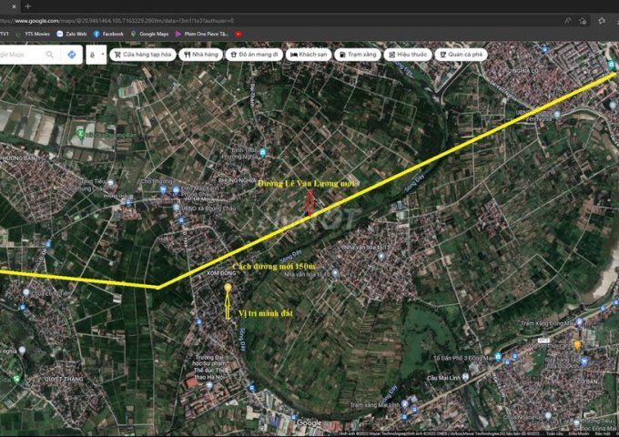 Chính chủ bán đất tại Thôn Phượng Đồng - xã Phụng Châu.
