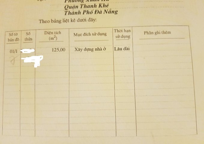 Cần tiền Bán lô đôi mặt biển đường Nguyễn Tất Thành gần ngã tư Tôn Thất Đạm, Xuân Hà, Thanh Khê. DT: 250m2. Giá: 25 tỷ tl