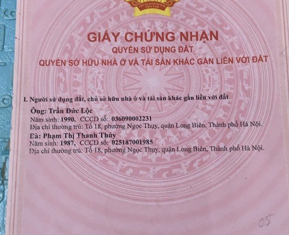 Cần bán đất sổ đỏ chính chủ 62,3 m2 thôn Kim Hồ, Lệ Chi, Gia Lâm, Hà Nội