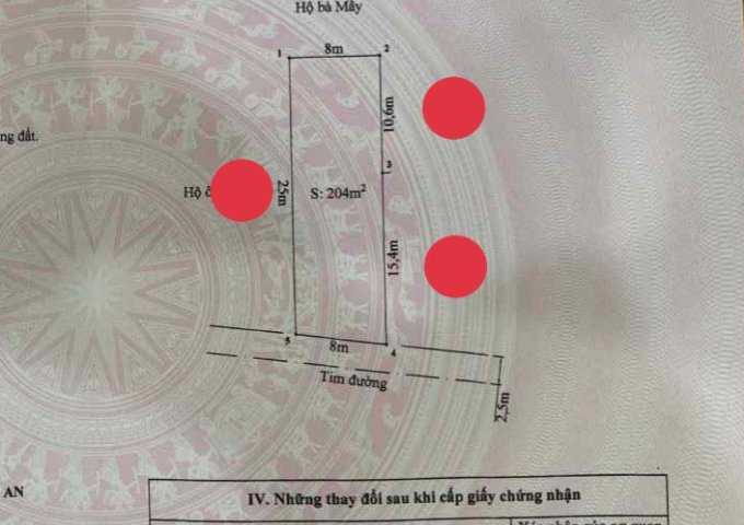 Bán đất : Mặt ngõ 228 Cát Linh/ Tràng Cát/ Hải an/ Hải phòng