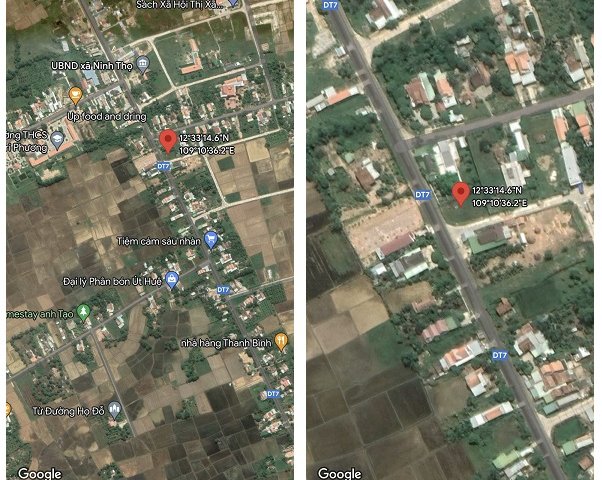 Bán lô đất 2 mặt tiền DT7 thôn Lạc Bình, Ninh Thọ, Ninh Hoà, 2,88 tỷ; 0905420879