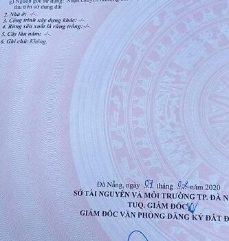 BÁN ĐẤT Kiệt Nam Cao nối dài, Tổ 64, P. Hòa Khánh Nam, Q. Liên Chiểu, TP Đà Nẵng.