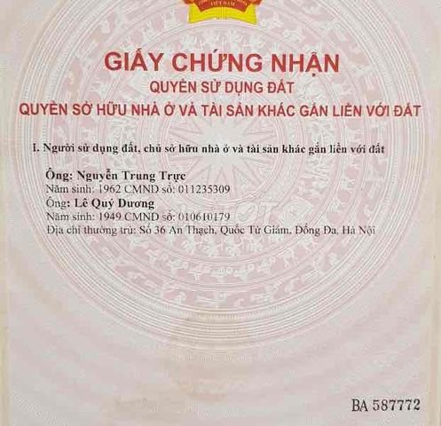 Chính chủ cần bán đất Cổ Liễn, Xã Cổ Đông, Thị xã Sơn Tây, Hà Nội