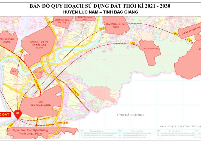 Tiềm năng tăng giá x2.x3. Chính chủ cần bán mảnh đất 100m2 full thổ cư sổ đỏ gần Khu công nghiệp tại Bắc Giang 