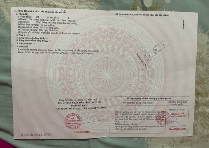 Cần Sang Nhượng Lô Đất Dự Án Lago Centro