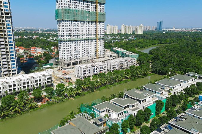Bán nhà biệt thự, liền kề tại Dự án Khu đô thị Ecopark, Văn Giang,  Hưng Yên diện tích 94m2  giá 235 Triệu/m²