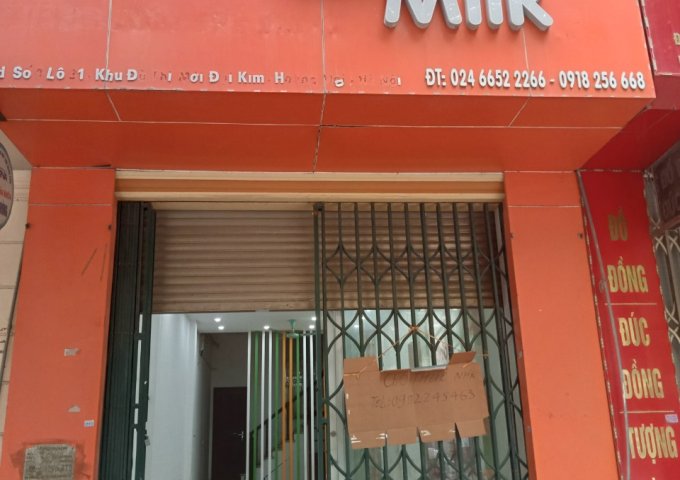 Chính chủ cần cho thuê nhà mặt đường Nguyễn Cảnh Dị, KĐT Đại Kim, Hoàng Mai