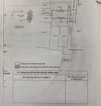 Bán nhà gần chợ Bà Chiểu 128/5 Lê Văn Duyệt, Phường 01, Quận Bình Thạnh, Hồ Chí Minh