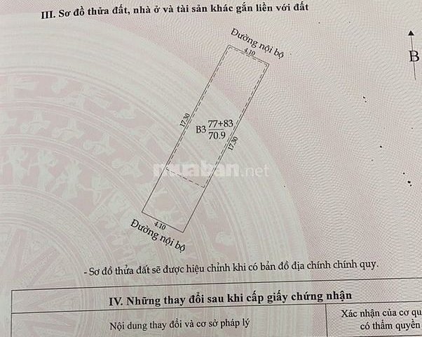 Cần bán nhà hai mặt ngõ 1 Trần Quang Diệu, Đống Đa, Hà Nội.