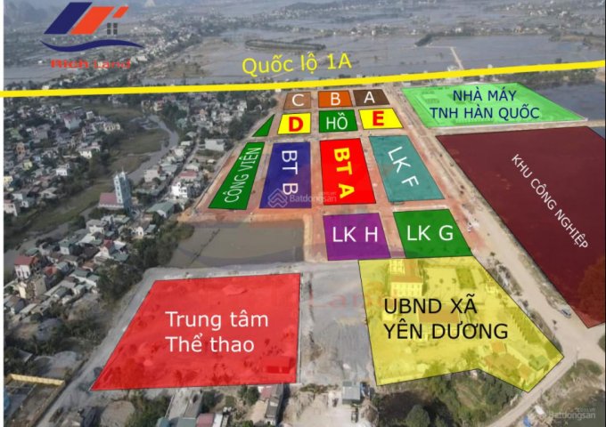 Lô LK-F:01 9m mặt MB 4047 Yên Dương, Hà Trung, Thanh Hóa