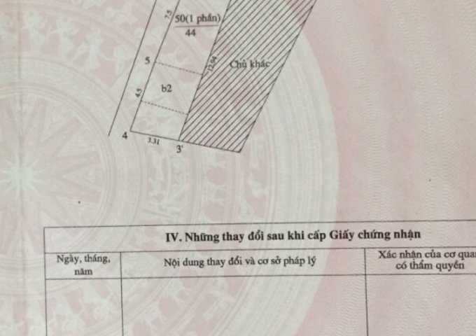 Chính chủ cần bán đất tại số 5 ngõ 569 đường Lạc Long Quân , Tây Hồ Hà Nội
