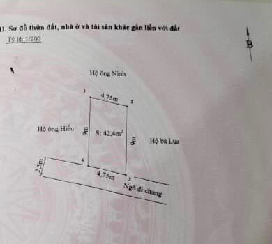 Bán lô  đất mặt ngõ 324 Cát Linh - Tràng Cát - Hải An - Hải Phòng.
