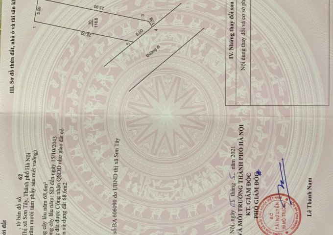 Chính chủ gửi bán lô đất 118m2 mặt tiền 5m phù hợp đầu tư tại cổ đông – sơn tây 0963890211