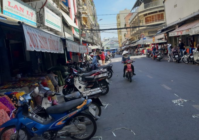 Bán nhà 60m2 mặt tiền  trung tâm chợ vải Soái Kình Lâm, chợ Kim Biên quận 5.