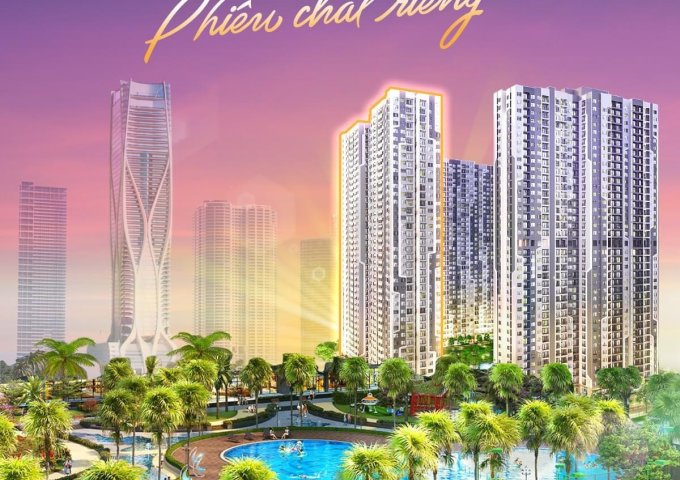Căn hộ 1PN + 1 Hot, 42m2 giá chỉ 260 triệu tại phân khu Miami dự án Vinhomes Smart City
