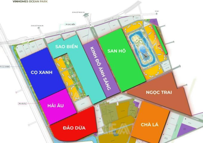 Biệt thự, liền kề, shophouse Vinhomes Hưng Yên-OCEAN PARK 2- 50-70-90-120-150-270-300m2