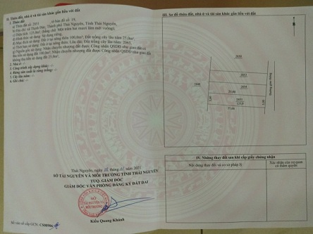 CHÍNH CHỦ BÁN ĐẤT tại xã Thịnh Đức, TP Thái Nguyên – CƠ HỘI TỐT CHO CÁC NHÀ ĐẦU TƯ!