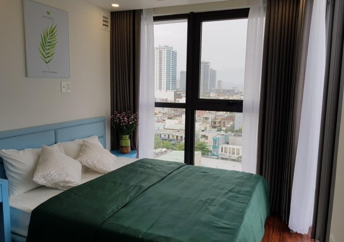 Cho thuê căn hộ 2PN Hiyori Đà Nẵng. Diện tích 69m2, view sông Hàn và biển cực đẹp