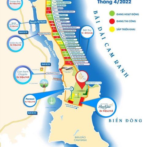 KN PARADISE siêu phẩm nghỉ dưỡng nằm cạnh Sân Bay Quốc Tế Cam Ranh, trên Bán đảo thuộc Top 10 bãi biển đẹp Nhất Hành Tinh