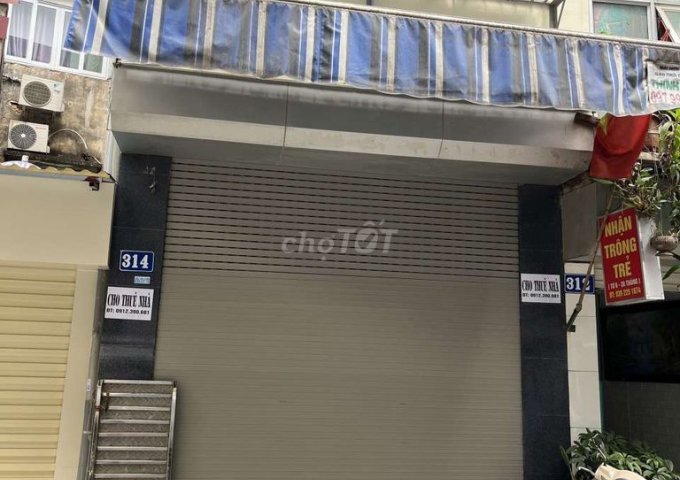 Cho thuê nhà mặt phố Chùa Quỳnh 45m x 3 tầng.