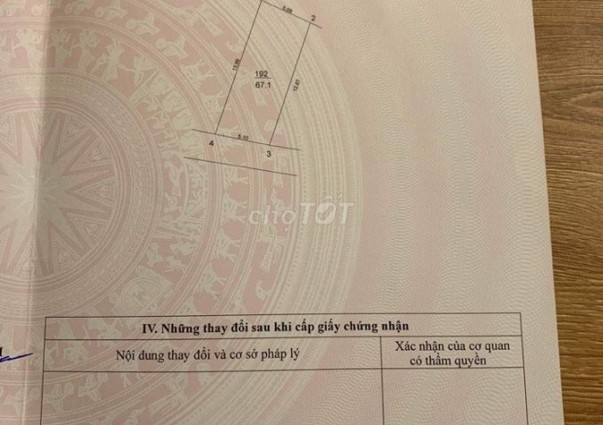 Chính chủ cần bán đất thôn 1, Xã Đông Dư, Huyện Gia Lâm, Hà Nội