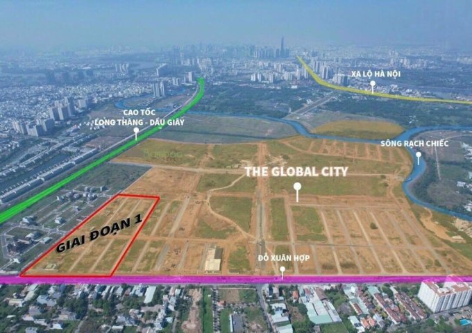 Bán căn The Global city LK3 Trục 20m Giá Gốc 46 tỷ