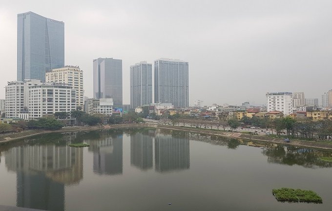 Cho thuê căn hộ dịch vụ tại Phạm Huy Thông, Ba Đình, 70m2, 1PN, ban công rộng, view hồ, đầy đủ nội thất 