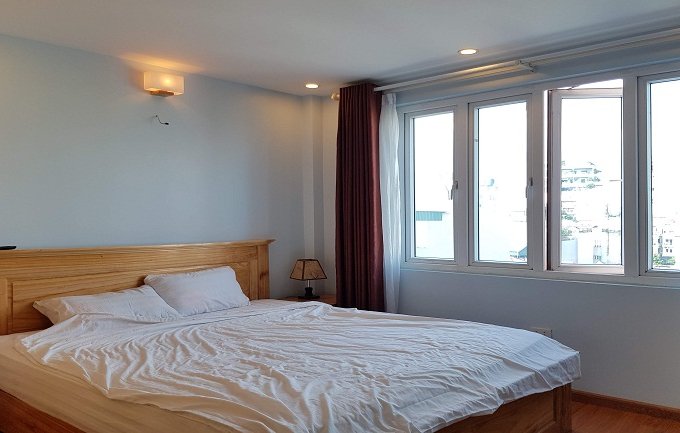 Cho thuê căn hộ dịch vụ tại Yên Phụ, Tây Hồ, 40m2, 1PN, đầy đủ nội thất 