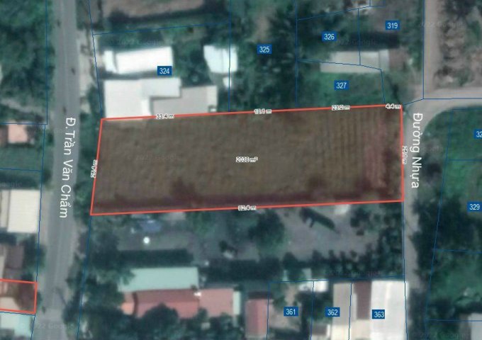 CHỦ GỬI ĐẤT 2 MẶT TIỀN ĐƯỜNG NHỰA TRẦN VĂN CHẨM PVA