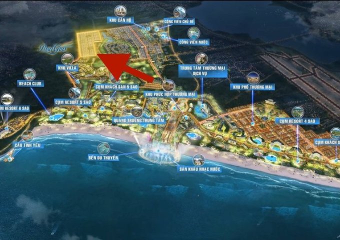 Siêu Phẩm Nghỉ dưỡng biển TOP 10 Đẹp Nhất Hành Tinh KN Paradise - Phân khu Para Grus nằm trong Khu Đô Thị và Resort Biển Bãi Dài