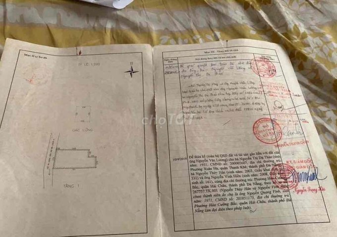 Bán nhà xây kiên cố. rất đẹp để lại toàn bộ nội thất :Kiệt 340 Trần Cao Vân, Phường Xuân Hà, Quận Thanh Khê, Đà Nẵng