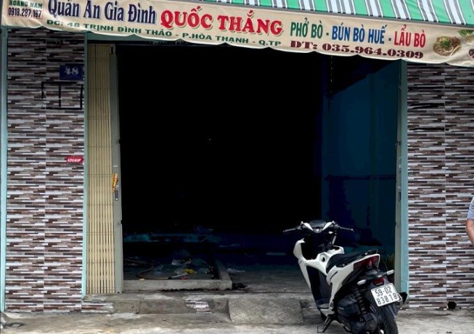 BÁN NHÀ MTKD 48 TRỊNH ĐÌNH THẢO, HÒA THẠNH, TÂN PHÚ, 5x30m, CẤP 4, GIÁ 16.4 TỶ. LH 0773796206