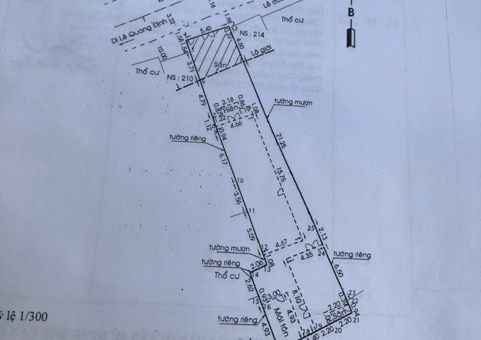 Chính chủ cần bán nhà ở đường Nguyễn Văn Đậu, Phường 11, Quận Bình Thạnh