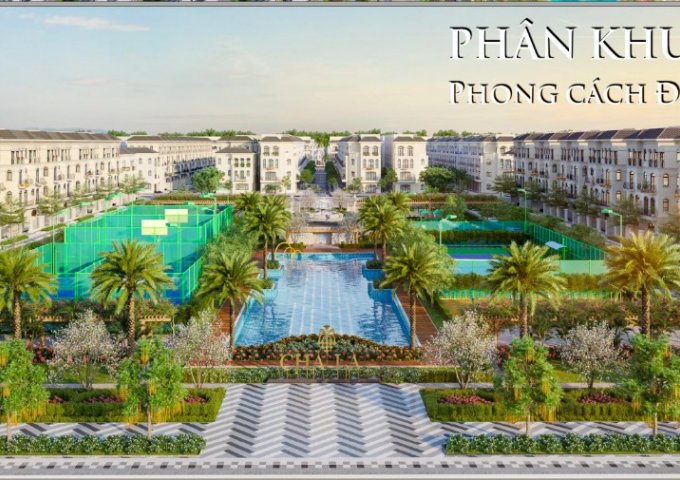 BÁN BIỆT THỰ, CHÀ LÀ 6 . KHU ĐÔ THỊ VINHOMES OCEAN PARK 2 VĂN GIANG - HƯNG YÊN