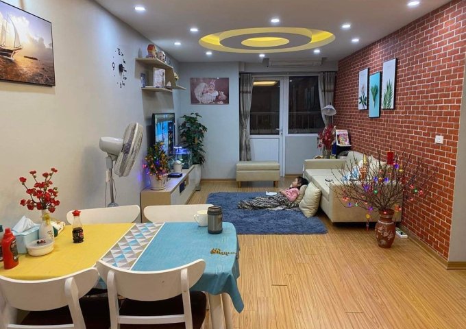  Chính chủ bán ch Intracom 1 Trung Văn 75,8m2, 2PN đầy đủ nội thất