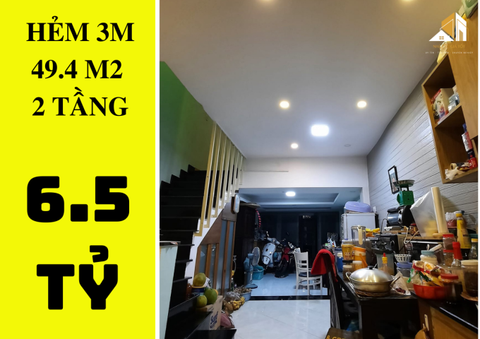 ✔️   Bán nhà Nguyễn Cửu Vân P.17 Bình Thạnh  - 49.4m2 - 2 tầng  chỉ 6.5 tỷ