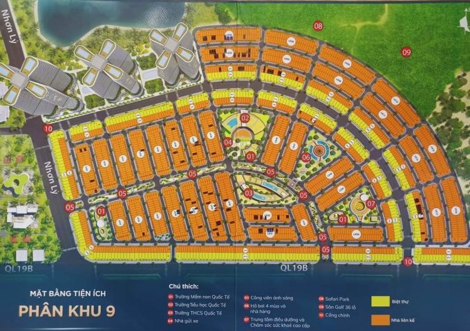 Bán đất nền giáp biển tại Dự án Khu đô thị mới Nhơn Hội New City, Quy Nhơn