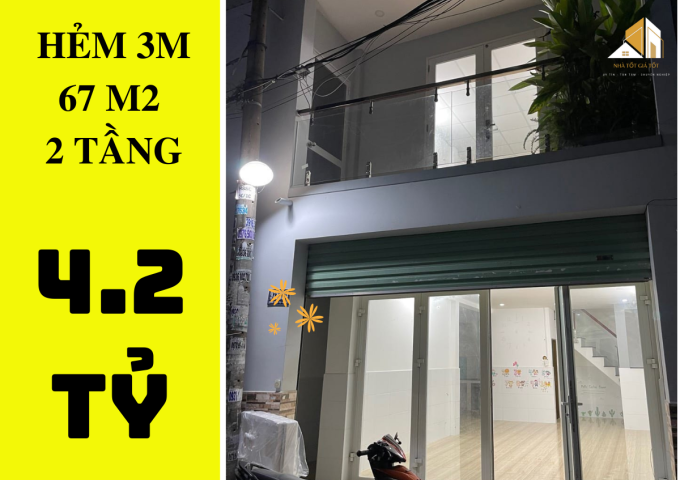 ✔️   Nhà  Quang Trung P.8 Gò Vấp  -67m2 - 2 tầng  chỉ 4.2 tỷ
