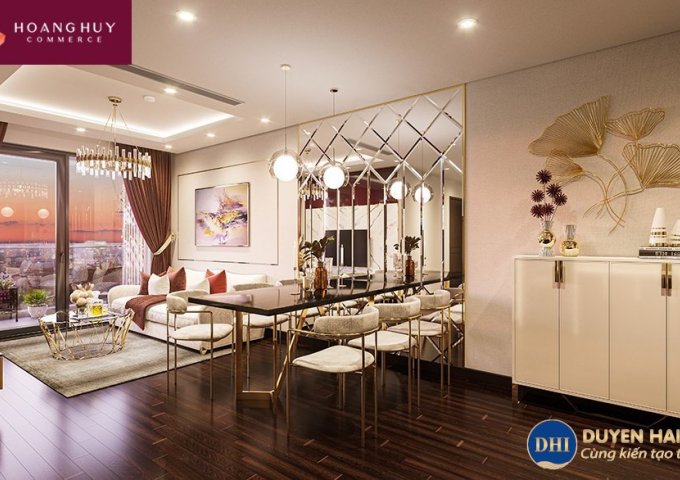 Bán căn hộ chung cư Hoàng Huy Commerce xứng tầm 5 sao giá chỉ 1,76 tỉ !