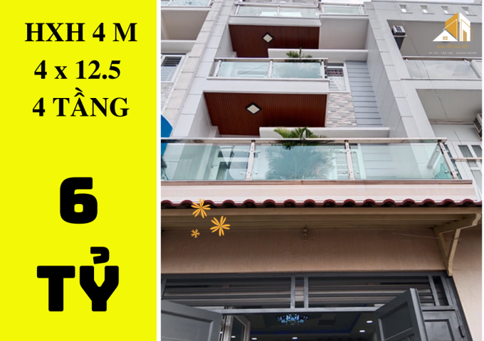 ✔️   Nhà HXH Phạm Văn Chiêu P.9 Gò Vấp  - 50m2 - 4 tầng  chỉ 6 tỷ