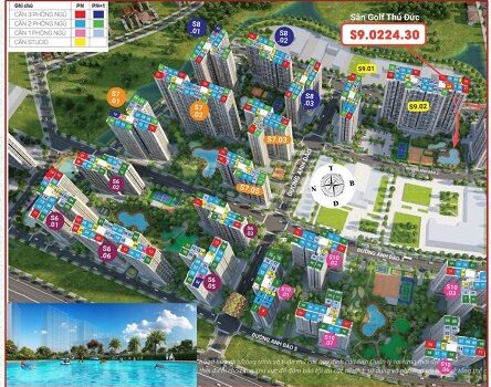 BÁN CĂN STUDIO VINHOMES GRAND PARK – PHÂN KHU ORIGAMI, TẠI QUẬN 9 (TP THỦ ĐỨC)