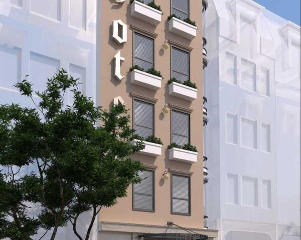 Building mặt tiền đường lớn - 8 tầng mới tinh - 8 x 20m - khu Nguyễn Sơn Tân Hương Tân Phú