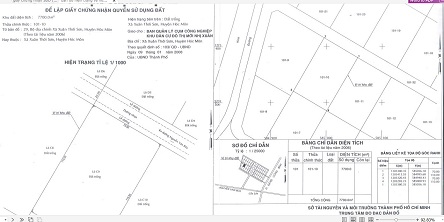 CẦN BÁN ĐẤT XUÂN THỚI SƠN, HÓC MÔN, HCM