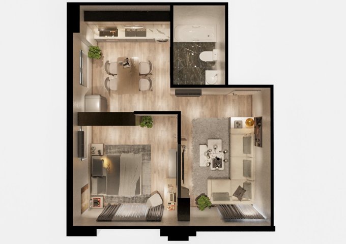 Cho thuê gấp căn hộ SAKURA cao cấp Ở 193 Văn Cao quận Hải An Hải Phòng