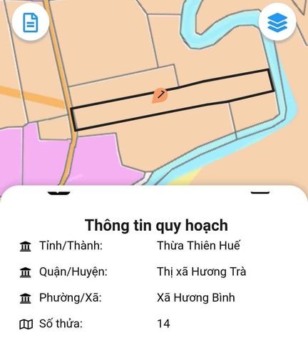 Chính chủ cần bán đất tại Xã Hương Bình, Hương Trà, Tỉnh Thừa Thiên Huế