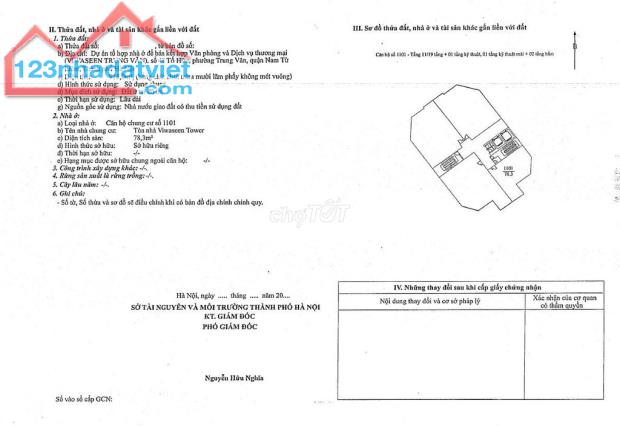 Bán căn hộ chung cư cao cấp Viwaseen - 48 Tố Hữu ngay ngã tư Tố Hữu, Lê Văn Lương