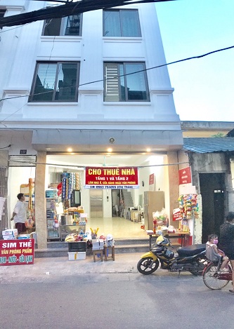 Chính chủ cho thuê lâu dài mặt bằng tầng 1 và tầng 2 tại số 15A phố Bùi Ngọc Dương, quận Hai Bà Trưng.
